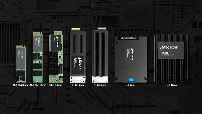 Micron 7450 PRO - 1DWPD Read Intensive 7.68TB, 512B, 2.5" / U.3 / PCIe 4.0 x4