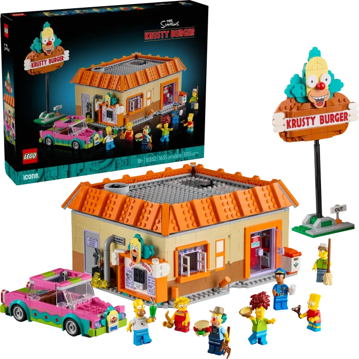 LEGO Icons - The Simpsons: Krusty Burger