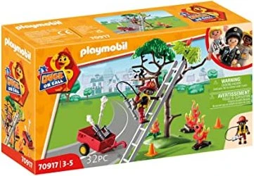 playmobil Duck on Call Feuerwehr Action: Rette die Katze!