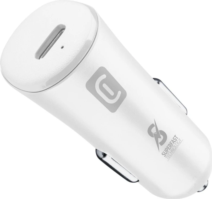 Cellularline Super Fast Car Power 25W Samsung weiß