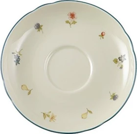 Seltmann Weiden Marie-Luise Streublume Rand 30308 Kombi-Untertasse 15cm blauer