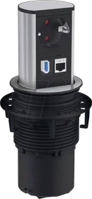 Bachmann Elevator mit LAN/USB, 1-fach, 2m