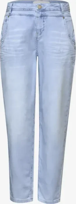 Street One High Waist Barrel Leg Loose Fit Jeans ultra bleached wash (Damen)
