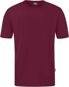 Jako Doubletex T-Shirt kurzarm maroon