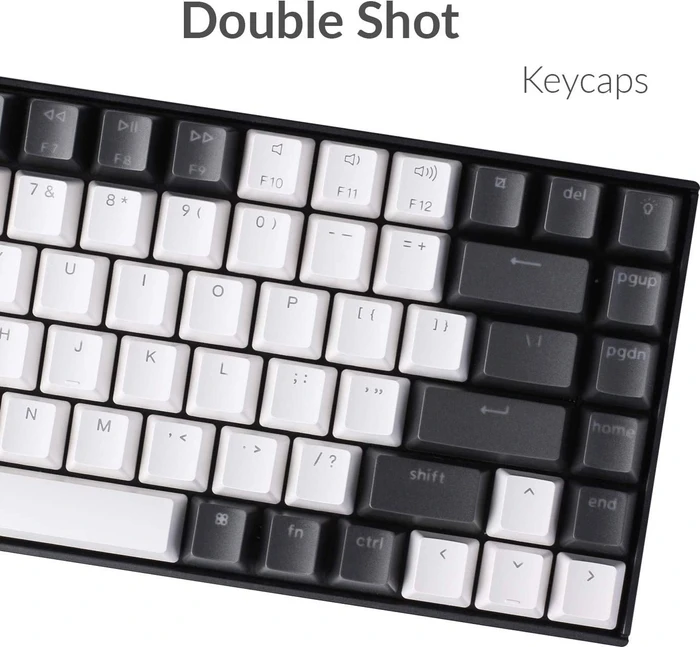 Keychron K2 V2, LEDs RGB, hot-swap, Gateron BLUE, USB/Bluetooth, US