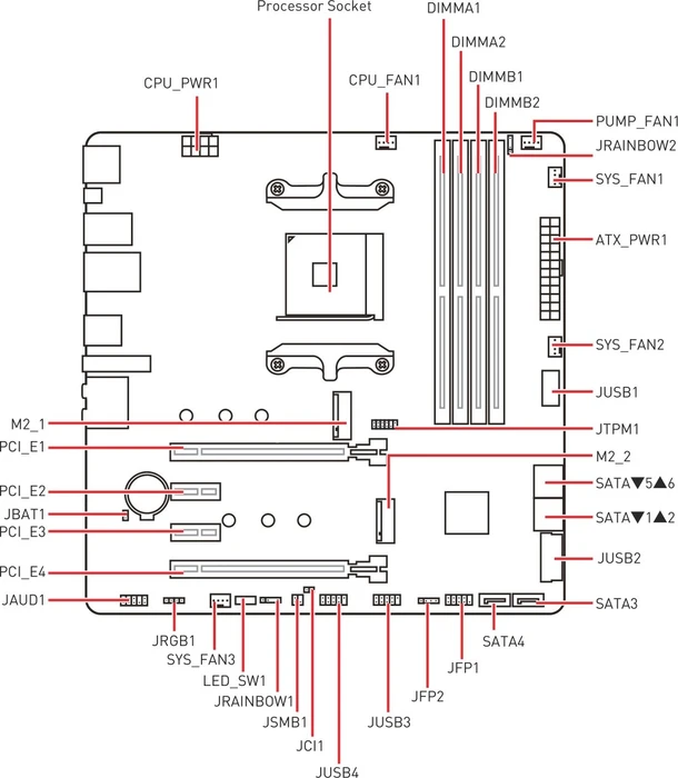 MSI MAG B550M Mortar MAX WIFI (AMD AM4)