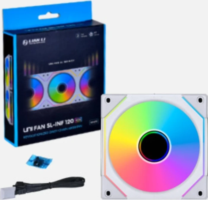 Lian Li Uni Fan SL-Infinity SL-INF120 ARGB, weiß, 120mm