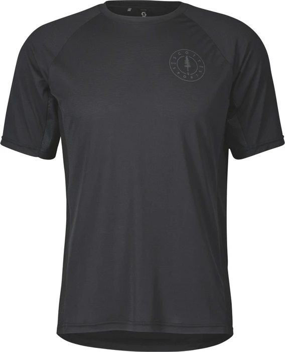 Scott Trail Flow Pro Trikot kurzarm schwarz (Herren)