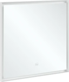 Villeroy & Boch Subway 3.0 Wandspiegel 800 x 750 x 47.5 mm, Aluminiumrahmen, white matt