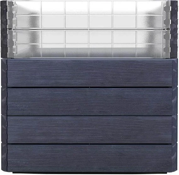 Garantia Ergo Quadro Turbo L75 Hochbeet 80x80cm wood