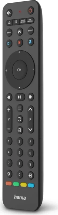 Hama Universal-Fernbedienung Infrarot TV für 8 Geräte