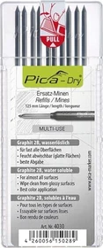 Pica-Marker Dry Set Multi-Use Bleistiftmine 2B 2.8mm graphit, 10er-Pack