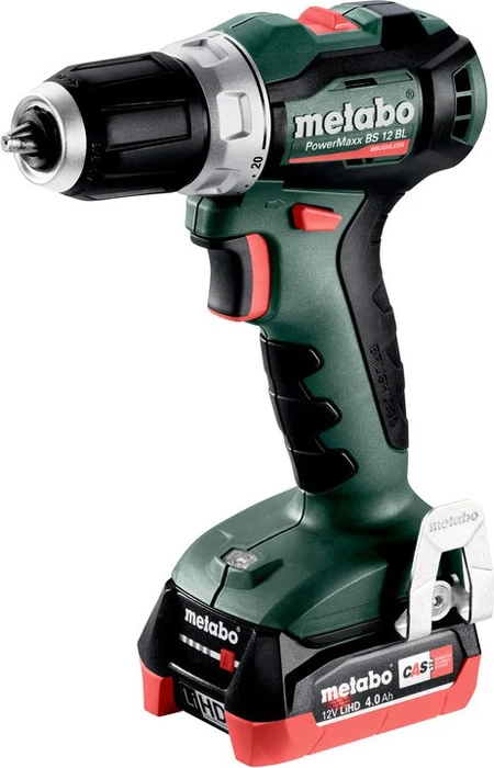 Metabo PowerMaxx BS 12 BL Akku-Bohrschrauber inkl. Koffer + 2 Akkus 4.0Ah