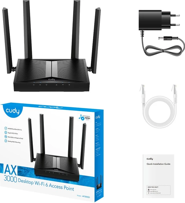 Cudy AP3000D, AX3000