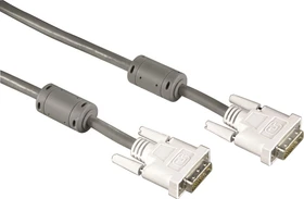 Hama DVI-D Kabel grau 1.8m (00045076)