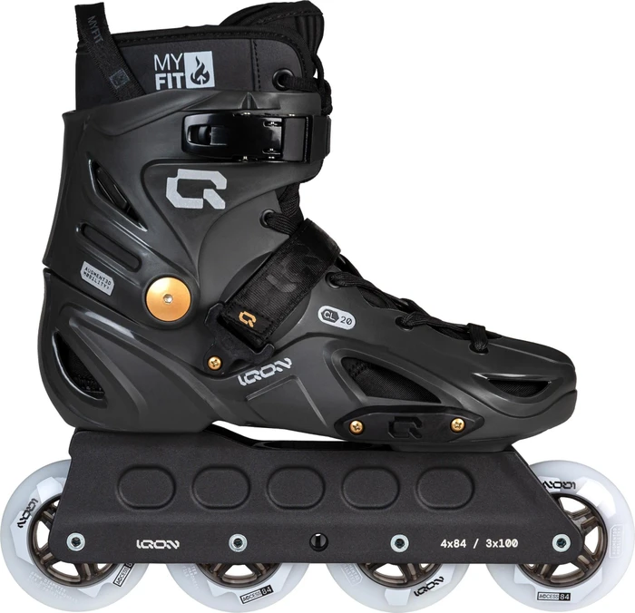 Powerslide CL 20 Lite Inline-Skate grau/schwarz (10612)