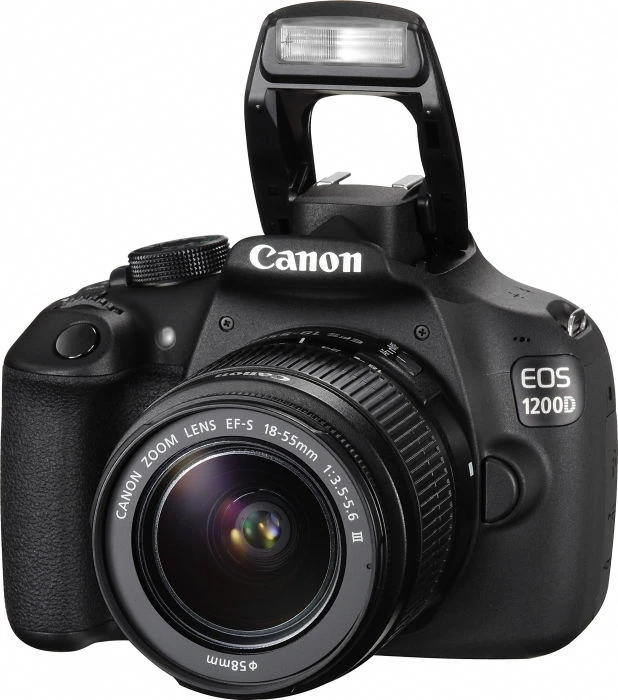 Canon EOS 1200D mit Objektiv EF-S 18-55mm 3.5-5.6 und EF 50mm 1.8 II
