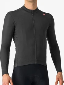 Castelli Espresso Thermal Trikot langarm light black (Herren)