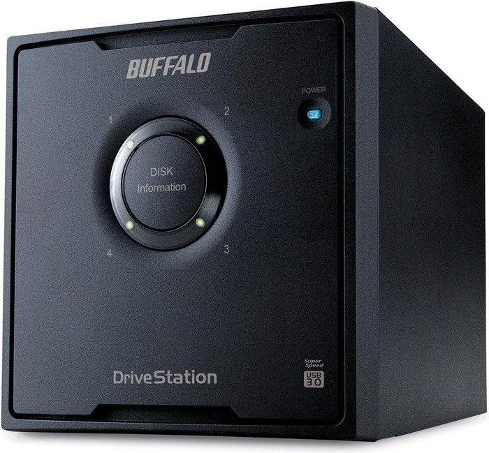 Buffalo DriveStation Quad HD-QLSU2R5 4TB, USB 2.0/eSATA 3Gb/s