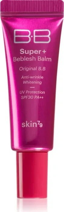Skin79 Hot Pink Super+ Beblesh Balm BB Whitening Cream pink beige LSF30, 7g