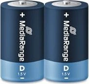 MediaRange Premium Alkaline Mono D, 2er-Pack
