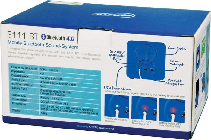 ARCTIC S111 BT blau