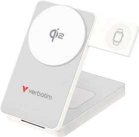 Verbatim Charge 'n' Go Qi2 Power Bank 10000mAh weiß