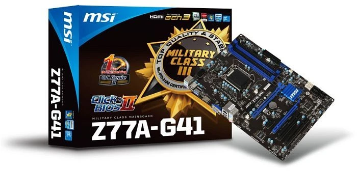 MSI Z77A-G41 (Intel 1155)