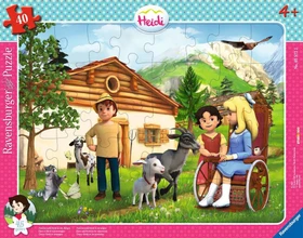 Ravensburger Puzzle Clara besucht Heidi in den Bergen