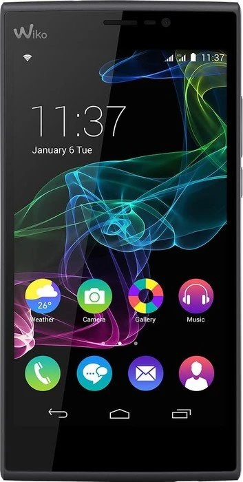 Wiko Ridge Fab 4G schwarz/grau