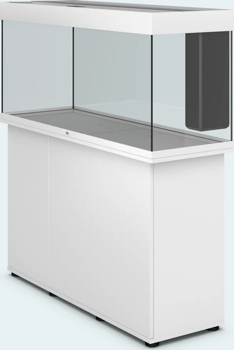 Juwel Rio 240 LED Aquarium-Set mit Unterschrank, weiß/weiß, 240l