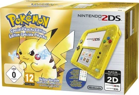 Nintendo 2DS Pokémon Gelbe Edition Bundle transparent/gelb