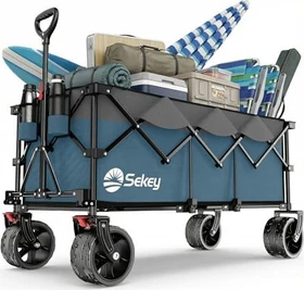 Sekey XXXL Faltbar Bollerwagen blau