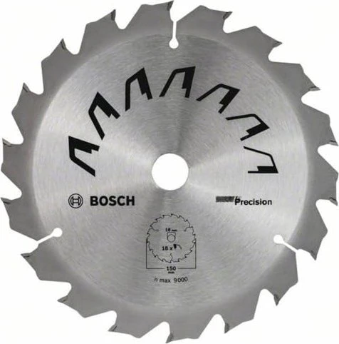Bosch DIY Precision Kreissägeblatt 18Z, 150x1.5x16mm, 1 Stück