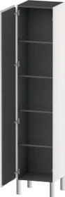 Duravit L-Cube Hochschrank 400 x 363 x 1760 mm weiß hochglanz