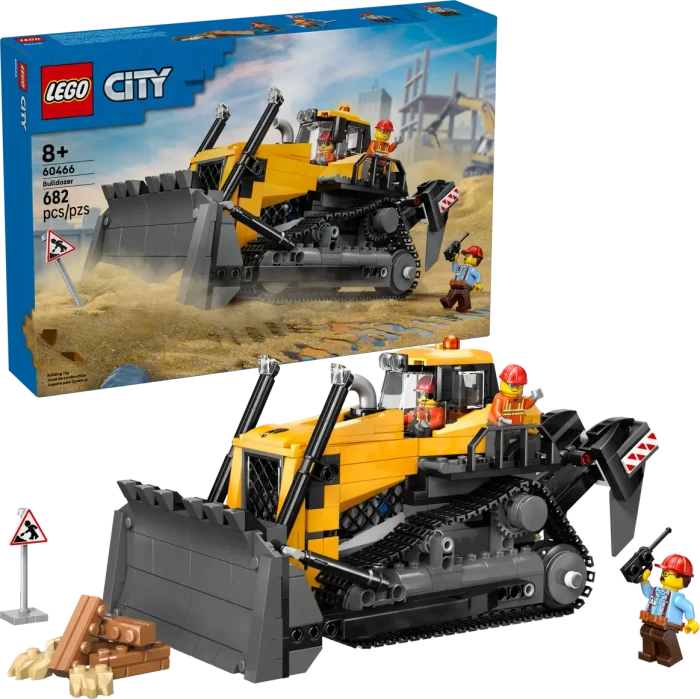 LEGO CITY 60466 Gelbe Planierraupe (60466)
