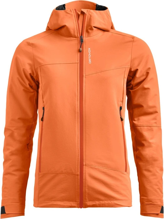 Ortovox Seceda Softshell Funktionsjacke faded tangerine (Damen)