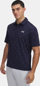Under Armour Tee To Green Printed Poloshirt kurzarm midnight navy/white (Herren)
