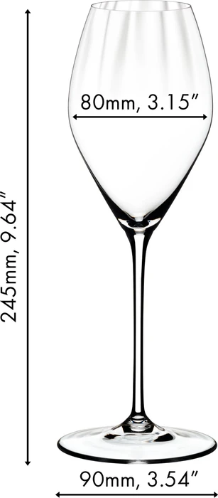 Riedel Performance Champagnerglas, 2 Stück