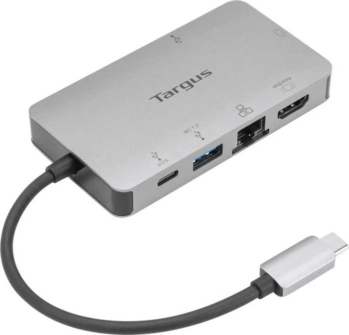 Targus USB-C DP Alt Mode Single Video 4K HDMI/VGA Docking Station, USB-C 3.0 [Stecker]