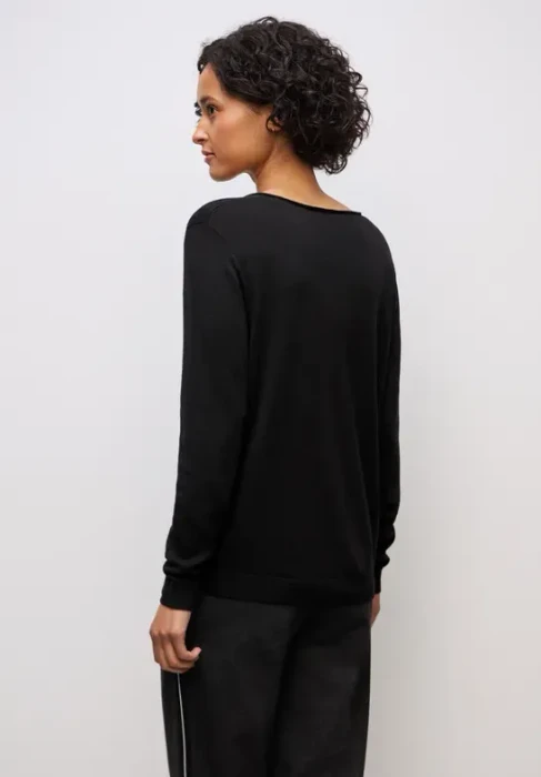 Street One V-Neck Pullover schwarz (Damen)