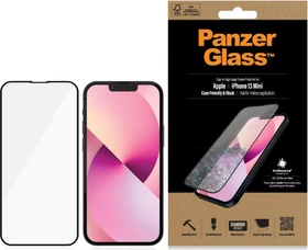 PanzerGlass Edge-to-Edge Case Friendly AntiBacterial für Apple iPhone 13 Mini schwarz