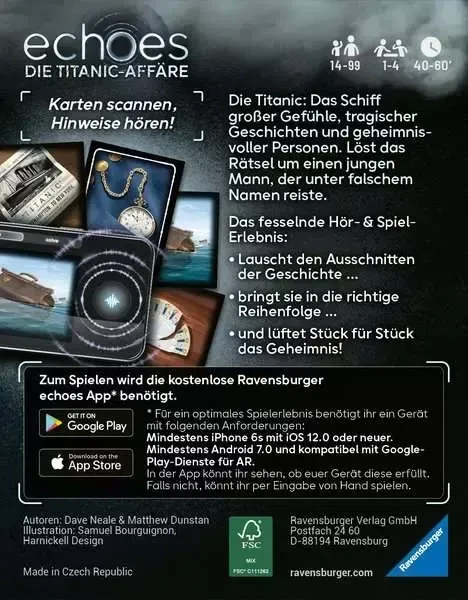 echoes - Die Titanic-Affäre
