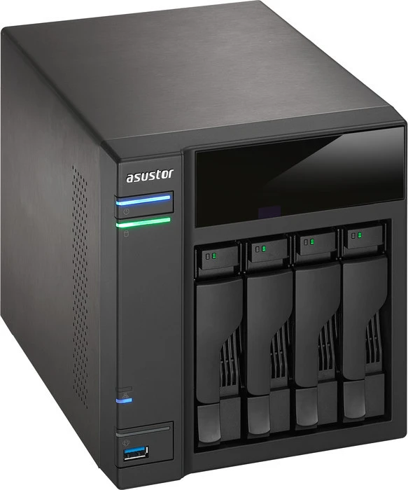 Asustor AS204TE, 1GB RAM, 1x RJ-45 1000Base-T, 2x USB-A 3.0
