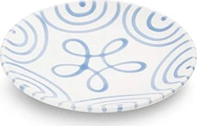 Gmundner Keramik Blaugeflammt Kaffee Unterteller Cup 15cm