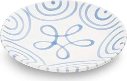 Gmundner Keramik Blaugeflammt Kaffee Unterteller Cup 15cm