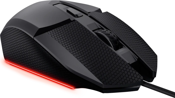 Trust Gaming GXT 121 Felox+ Illuminated Gaming Mouse schwarz, USB
