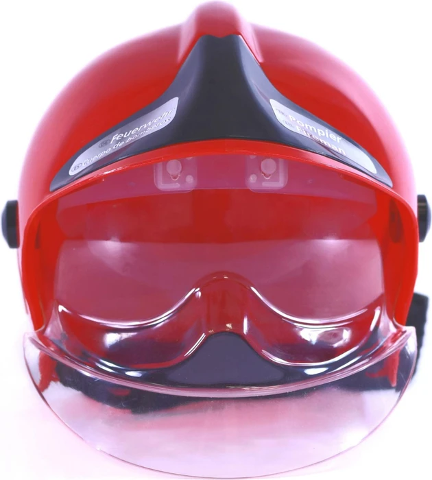Theo Klein Feuerwehrhelm mit Visier rot (8901)