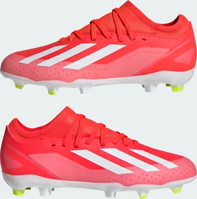 adidas X Crazyfast League FG solar red/cloud white/team solar yellow 2 (Junior)
