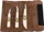 Kirschen Schnitzmessersatz in Veloursledertasche Messer (3307000)
